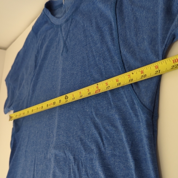 Haute Edition Blue Sweatshirt Tee, Size XL - Picture 5 of 11